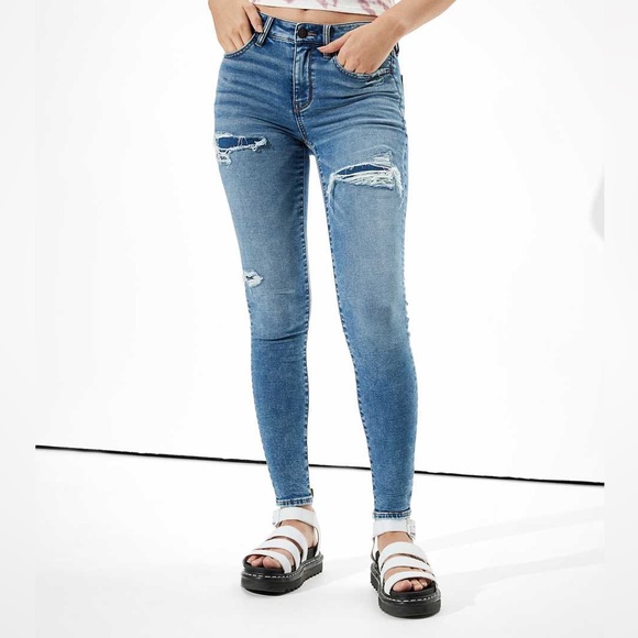 American Eagle high waisted jeggings - Picture 1 of 7